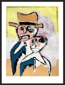 Family Portrait 2019 Tom Sibley Amigo Series Fine Art Print, Signed & #1/12 - Picture 1 of 7