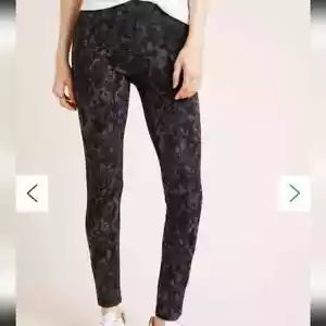 Anthropologie Sanctuary Womens Pants Size S Black/Gray Snakeskin Print Leggings - Picture 1 of 6