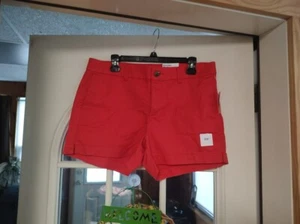 NWT Old Navy Orange Everyday Shorts 3.5 Inch Women's Size 12 - Picture 1 of 2