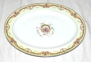 Haviland Limoges Saratoga 11.5/8 x 8.1/2 inch Oval Serving Platter - Picture 1 of 4