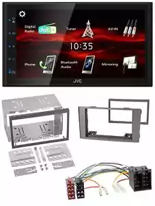 JVC USB Bluetooth MP3 DAB 2DIN Autoradio für Iveco Daily 2006-2014 silber - Bild 1 von 9