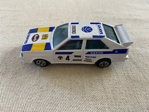 White Burago Audi Quattro Burago Car Vintage Collectable Toy 1980’s - Picture 1 of 6