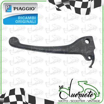 LEVA FRENO POSTERIORE SINISTRA IN PLASTICA NERA MANUBRIO PER FREE 50 ZIP VELOFAX - Immagine 1 di 4