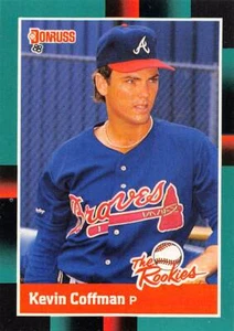 Donruss The Rookies #49 1988 Kevin Coffman Atlanta Braves - Imagen 1 de 2