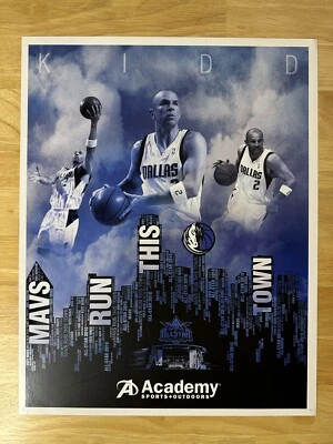 Редкий плакат/печать 2010 ASG Dallas Mavericks 11x14 дюймов Джейсон Кидд NBA MAVS РЕДКИЙ 1-3 - Изображение 1 из 4