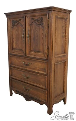L63055EC: PENNSYLVANIA HOUSE Oak Country French Chifferobe Chest - Image 1 of 4