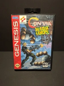 Contra: Hard Corps (Sega Genesis, 1994) Complete w/ Manual - Authentic & Tested - Picture 1 of 7