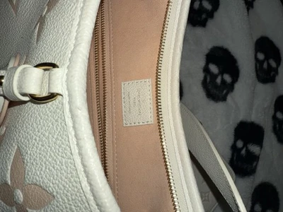 LOUIS VUITTON Llevar Todo Cremallera Casi Nuevo PM Empreinte Bicolor Blanco Rosa LV Foto 1 de 4
