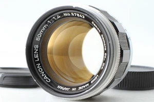 [Near MINT w/ Caps] Canon 50mm f1.4 MF Lens L39 LTM Leica Screw Mount From JAPAN - Picture 1 of 12