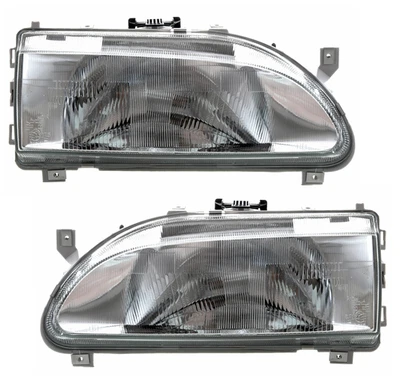 Scheinwerfer Set für Renault 19 II 1991-1995 H4 man LWR Streuscheiben - Bild 1 von 4