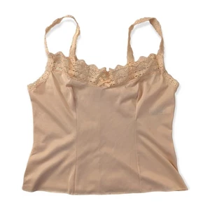 Camisola OLGA Secret Hug M beige tostado encaje y nailon  - Imagen 1 de 4