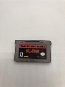 B6 Dr. Mario Classic NES Series (Nintendo Game Boy Advance GBA, 2004) *TESTED*