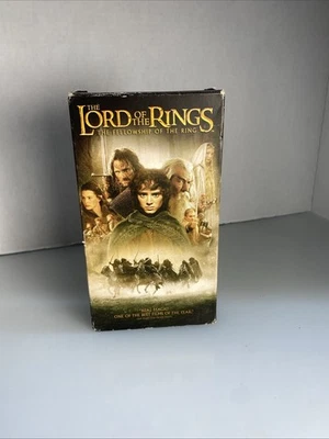 Lord of the Rings: the Fellowship of the Ring (VHS, 2001) - Image 1 of 4