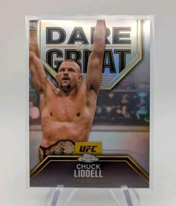 Chuck Liddell 2025 Topps Chrome UFC Dare To Be Great Refractor #DBG-3 Light HWT - Picture 1 of 2