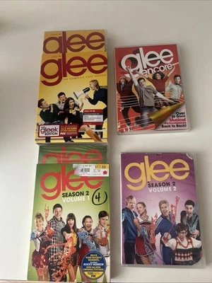Glee: Complete Season 1 &  2 Volume 1 (NEW) & 2  Volume 2 + Encore (DVD) - Image 1 of 4