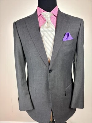 Chaqueta deportiva Ermenegildo ZEGNA moderna gris de 2 botones 42 R e52 Foto 1 de 4