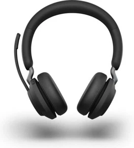 Jabra Evolve2 65 MS Stereo Bluetooth-Headset On-Ear kabellos USB Geräuschisolier - Bild 1 von 5