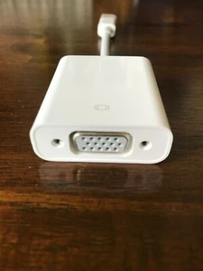 Apple Mini Displayport/Thunderbolt to VGA Adapter - White - Picture 1 of 2