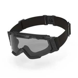 SWANS Tactical Goggles SG-2280 Black Color Light Smoke Lens Made in Japan NEW - Picture 1 of 7