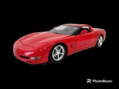 Mattel Hot Wheels pressofusione 1999 Corvette 2000 rossa 1:18 - Immagine 1 di 4