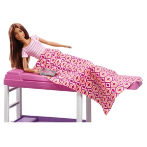 Barbie Doll and Furniture Loft Bed w/ Transforming Bunk Beds FXG52 - Picture 1 of 4