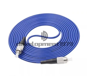 10M Sm 9/125 3.0mm Einzel Core Simplex FC Zu Armored Kabel Glasfaser Patch - Bild 1 von 8