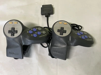 2 Set of CAPCOM PAD CP SOLDIER MD Controller Control Pad Tested CP-S01CAM Japan - Image 1 of 4