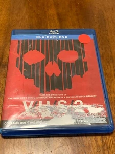 V/H/S/2 Blu-ray & DVD Combo VHS 2 Unrated / Rated 2013 No Slipcover Creepy Label - Picture 1 of 4