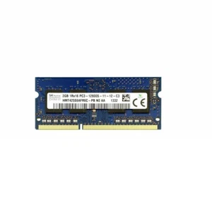 2GB Mémoire RAM pour Ordinateur Portable PC3-12800 DDR3 1333MHz 204 Facture - Photo 1/3