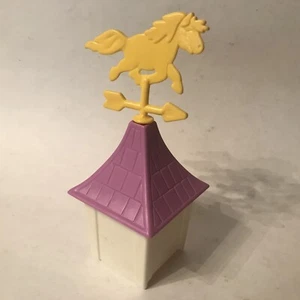 Hasbro *MY LITTLE PONY* Show Horse Stable Barn Weather Vane Replacement Part HTF - Picture 1 of 8