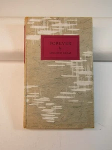 FOREVER By Mildred Cram 1st Edition, 1st Printing 1935 HC - Picture 1 of 12