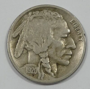 Níquel Buffalo 1920-S MUY FINO 5c - Imagen 1 de 4