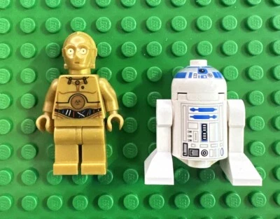LEGO Classic Star Wars™ R2-D2 C-3PO Protocol droid minifigure figure - Image 1 of 2