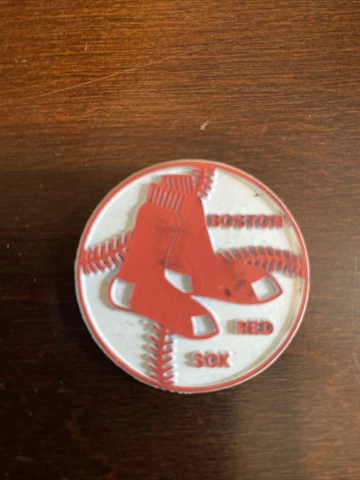 BOSTON RED SOX Vintage Old MLB RUBBER Baseball FRIDGE MAGNET Standings Board Cover