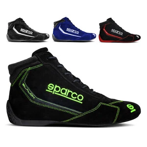 001295 Sparco Slalom Racing Boots Fireproof FIA 8856-2018 Race Race Karting - Picture 1 of 80