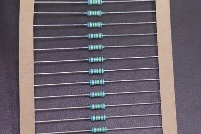 Lot of 50 x 5043ED82K50F BC Comp Metal Film Resistor 82.5K Ohm 400mW 1% Axial - Image 1 of 2