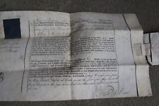1819 Probate Certificate of Thomas Silverwood of Diocese of Chester 205x330mm