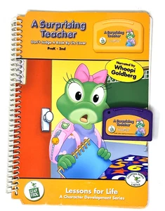 Leap Pad Leap Frog Book and Cartridge- A Surprising Teacher -  VG - Picture 1 of 4