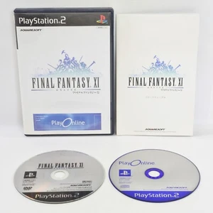 FINAL FANTASY XI 11 Play Online PS2 Playstation 2 For JP System p2 - Picture 1 of 3