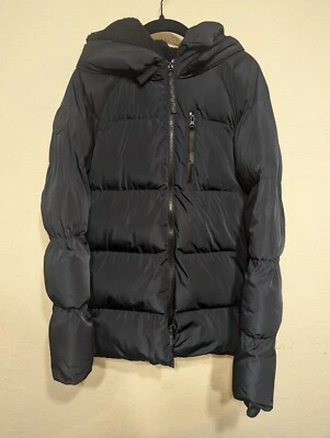 Fabletics Puffer Coat with Hood Winter Jacket Black Size Small Warm - Image 1 of 4