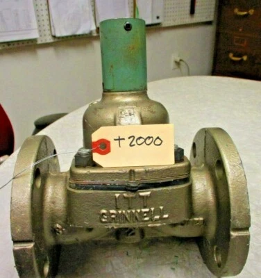 Lined Diaphragm Valve ITT GRINNELL 2" 150 RF Flanged | Stainless Body - Image 1 of 4