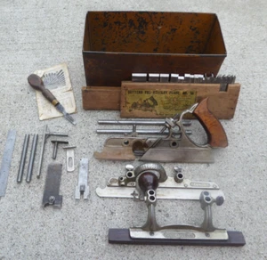 Vintage Stanley No. 45 Combination Plane Cutters and Accessories - Picture 1 of 12