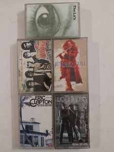 cassettes K7 audio pop rock  LOU REED CLAPTON JETHRO TULL - Picture 1 of 1