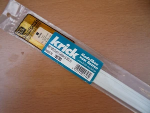 Krick 190790 (3,19€/m) Perfil plástico MS-160 cuadrado 4,0mm x 250mm (5 unidades) - Imagen 1 de 1
