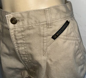 Vtg 80s 90s Rocky Mountain Rockies Western Jeans High Waist Tan Bareback-32 / 13 - Picture 1 of 8