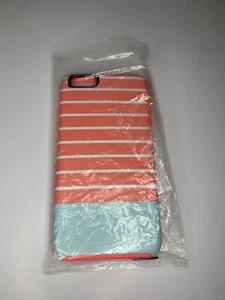 iPhone 6s Plus (6+ 6 Plus 6s+) - Otterbox Symmetry Case - Boardwalk/Coral - Picture 1 of 4
