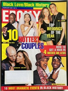 TONI BRAXTON / EVE / EMMITT SMITH February 2001 EBONY Magazine - Picture 1 of 1