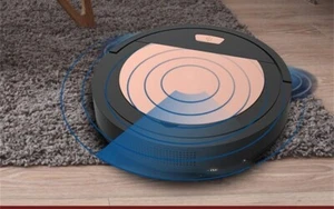 Home Cleaning Robot Vacuum Cleaner Robot Mops Floor Cleaning Black Robot Cleaner - Picture 1 of 4