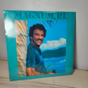 Vtg 1990 Magnum Pi Wallet Calendar Sealed New Rare - Picture 1 of 4
