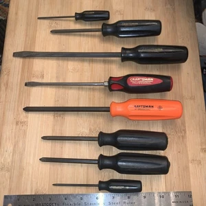8 piezas CRAFTSMAN 5 PROFESIONALES, 3 INDUSTRIALES Phillips y puntas rectas - Imagen 1 de 21